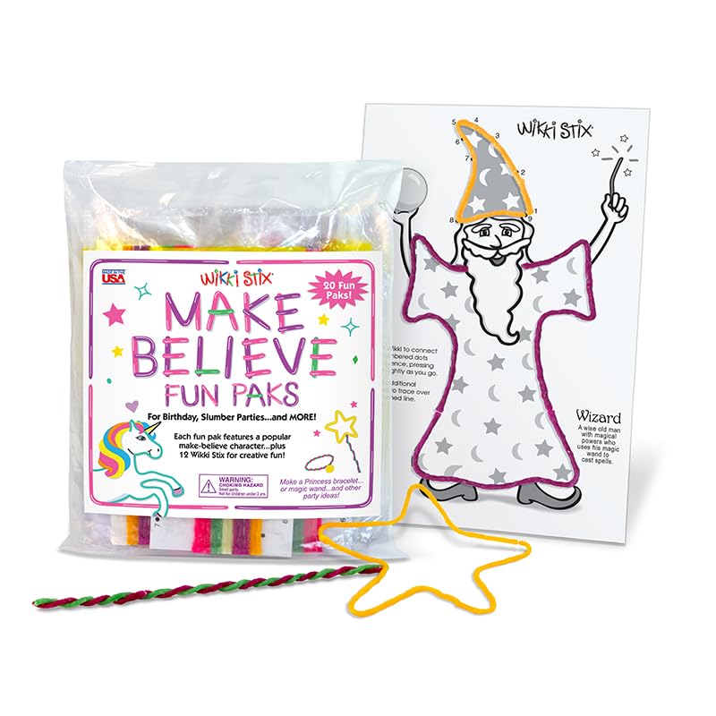 WikkiStix Make Believe jewelry instructions for crafting wearable fun