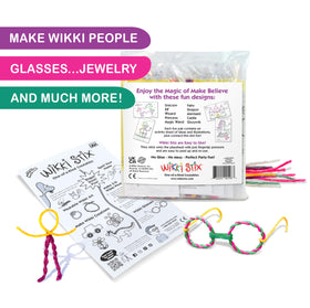 WikkiStix Make Believe princess designs for dress-up play and party decor
