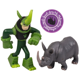 Wild Kratts rhino Creature Power figurine for sturdy play