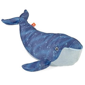 Wild Republic blue whale plush, 20-inch cuddly toy for imaginative play and companionship