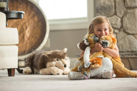 Wild Republic chimpanzee plush makes a thoughtful gift for animal lovers and kids