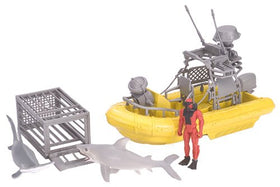 Wild Republic E-Team X Shark Set diving cage image for safe, imaginative playtime.