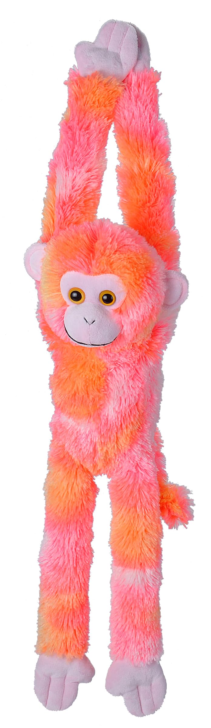 Wild Republic hanging monkey plush, 20-inch lifelike stuffed animal perfect for play, display, and gifting