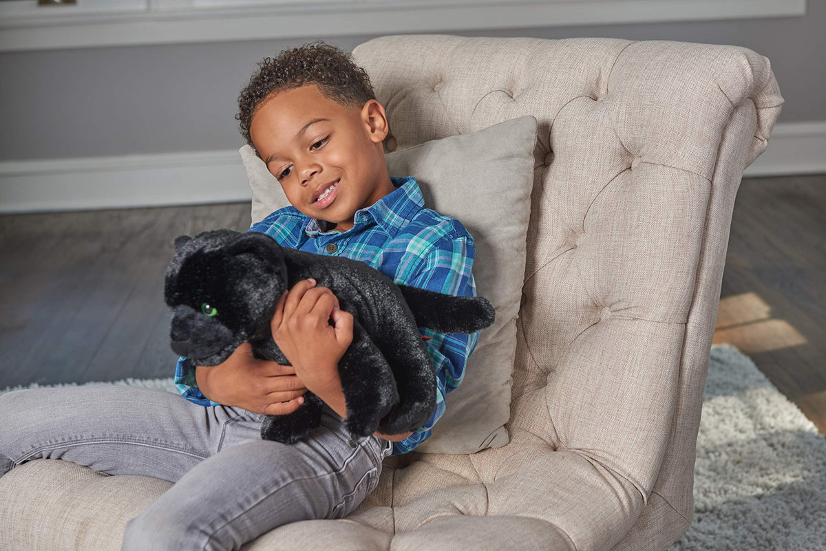 Wild Republic jaguar plush as a gentle room accent and gift for nature lovers