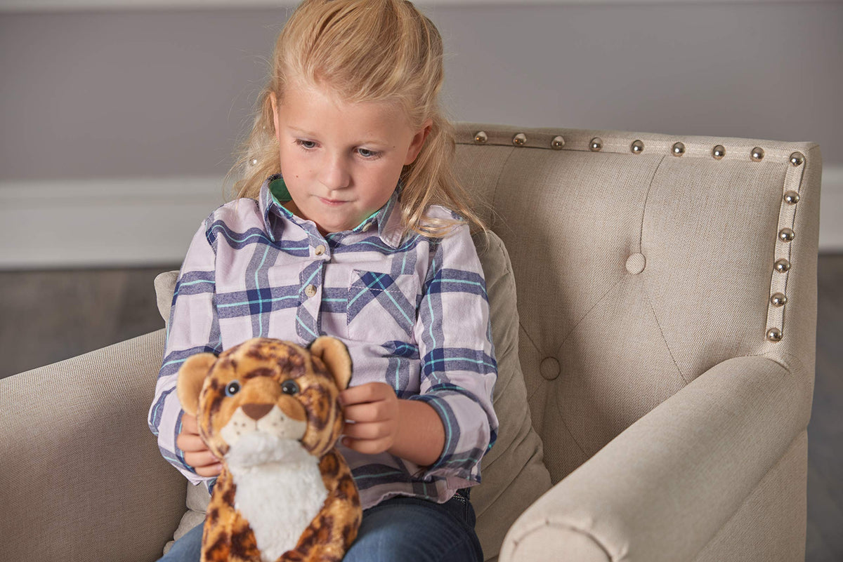 Wild Republic Jaguar Cub Plush features a realistic design to spark wild adventures.