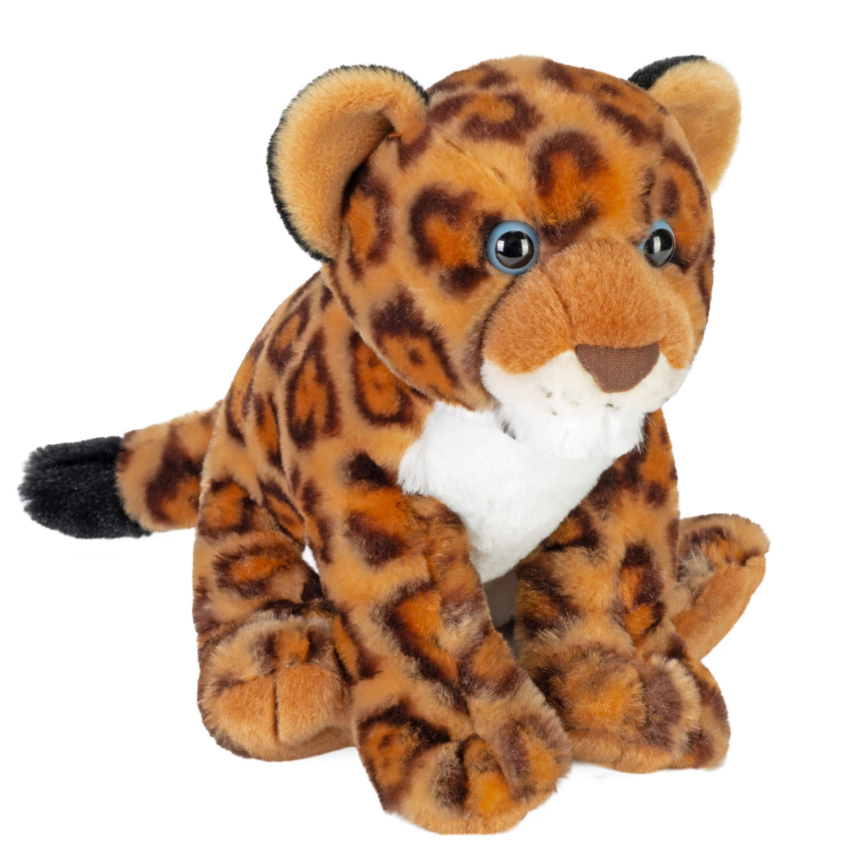 Wild Republic Jaguar Cub Plush with distinctive spots offers cozy, imaginative play.