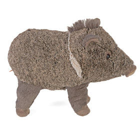 Wild Republic Javelina plush close-up with fine detailing for realistic pretend adventures