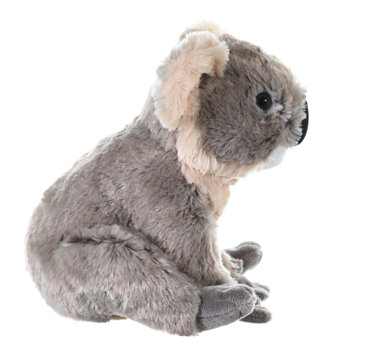 Wild Republic Koala Plush soft fur texture enhances play and comfort.