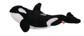 Wild Republic Orca Plush full-body shot showcases size and charm.