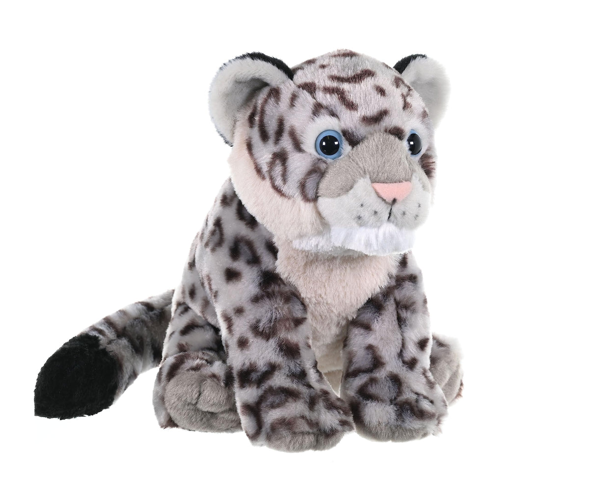 Wild Republic Snow Leopard Cuddlekins plush, 12-inch cuddle buddy with eco-friendly recycled fill