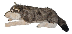 Wild Republic wolf plush care-friendly fabric is easy to clean