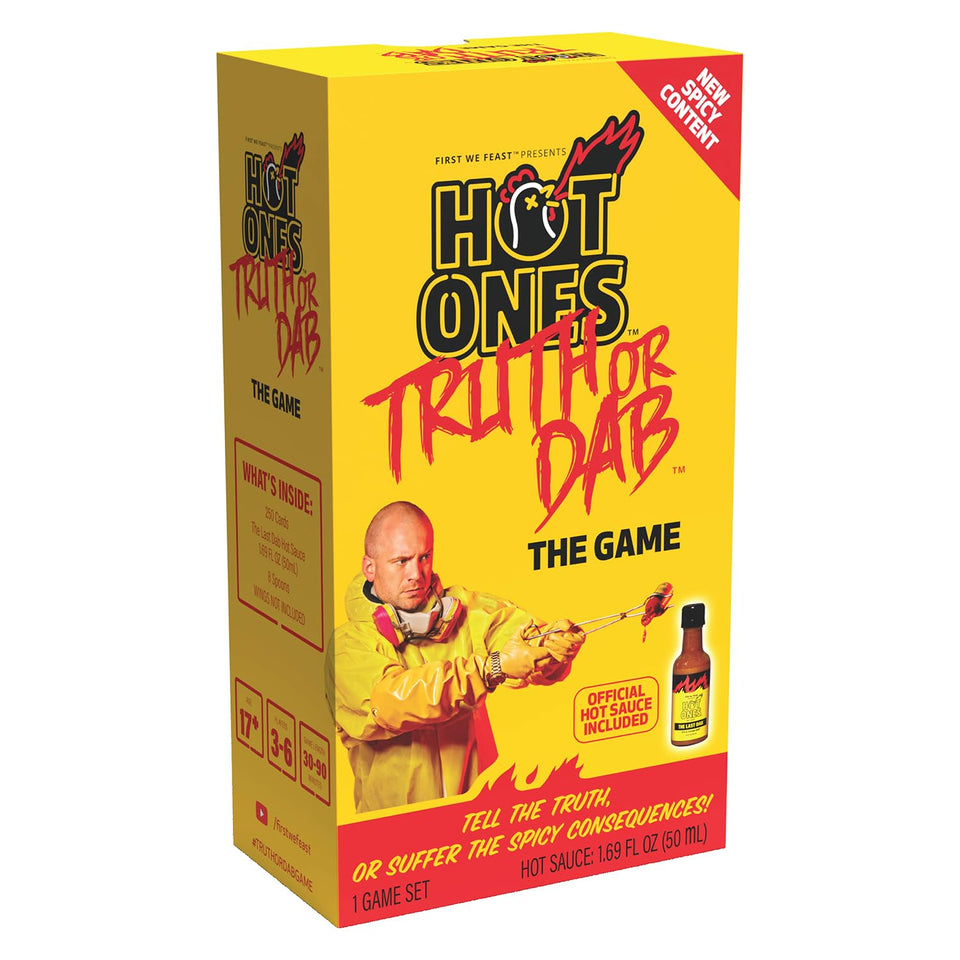 Wilder Games Hot Ones Truth or Dab game cover for a party night