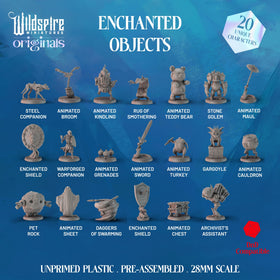 Wildspire animated swords miniatures ready to spark tabletop battles
