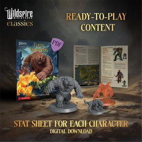 Wildspire bulk D&D miniatures collection supports new campaigns.