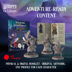 Wildspire Character Sheet Booklet helps DMs plan quickly.
