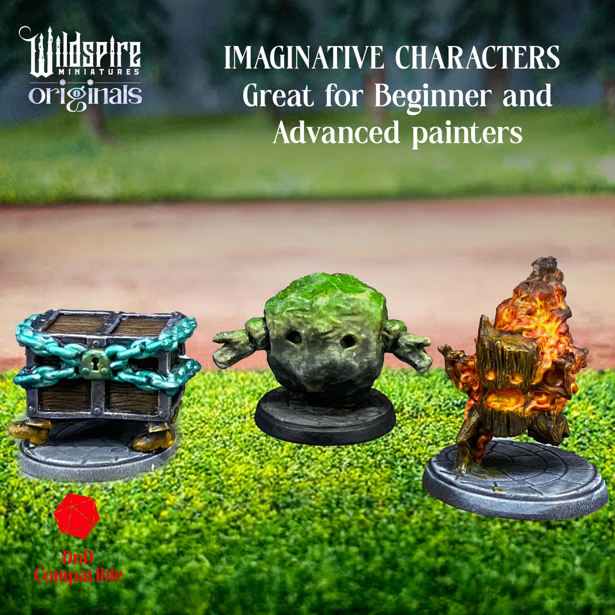 Wildspire character sheet booklet included for faster dungeon master prep