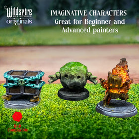 Wildspire character sheet booklet included for faster dungeon master prep
