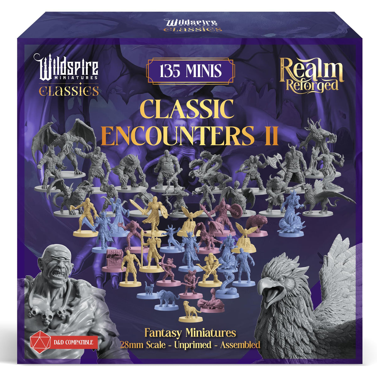 Wildspire Classic Encounters II 135 monsters for bulk D&D play.