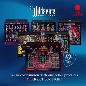 Wildspire Classic Heroes minis ideal for tabletop storytelling and campaigns