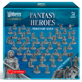 Wildspire Classic Heroes mercenary band miniature for tabletop battles