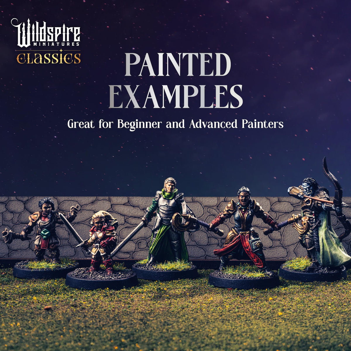 Wildspire 26-character roster ideal for varied party roles and storytelling