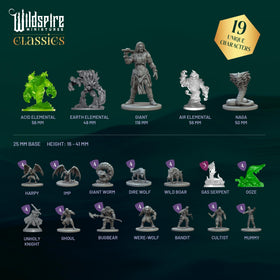 Wildspire D&D minis 28mm heroic scale image for immersive tabletop battles