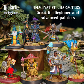 Wildspire Spellblades character-sheet booklet: quick reference to guide D&D sessions.