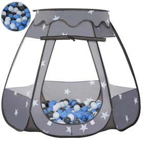Wilhunter playhouse-style tent helps parents monitor kids while they play nearby