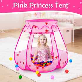 Wilhunter pop-up play tent ready for indoor or outdoor fun.