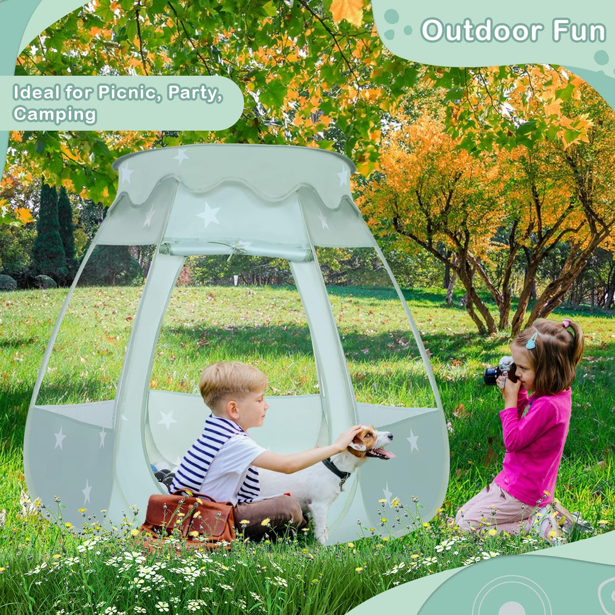 Wilhunter soft fabric and sturdy frame provide a safe cozy space