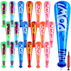 Willbond inflatable baseball bats multicolor set ready for party games and photos