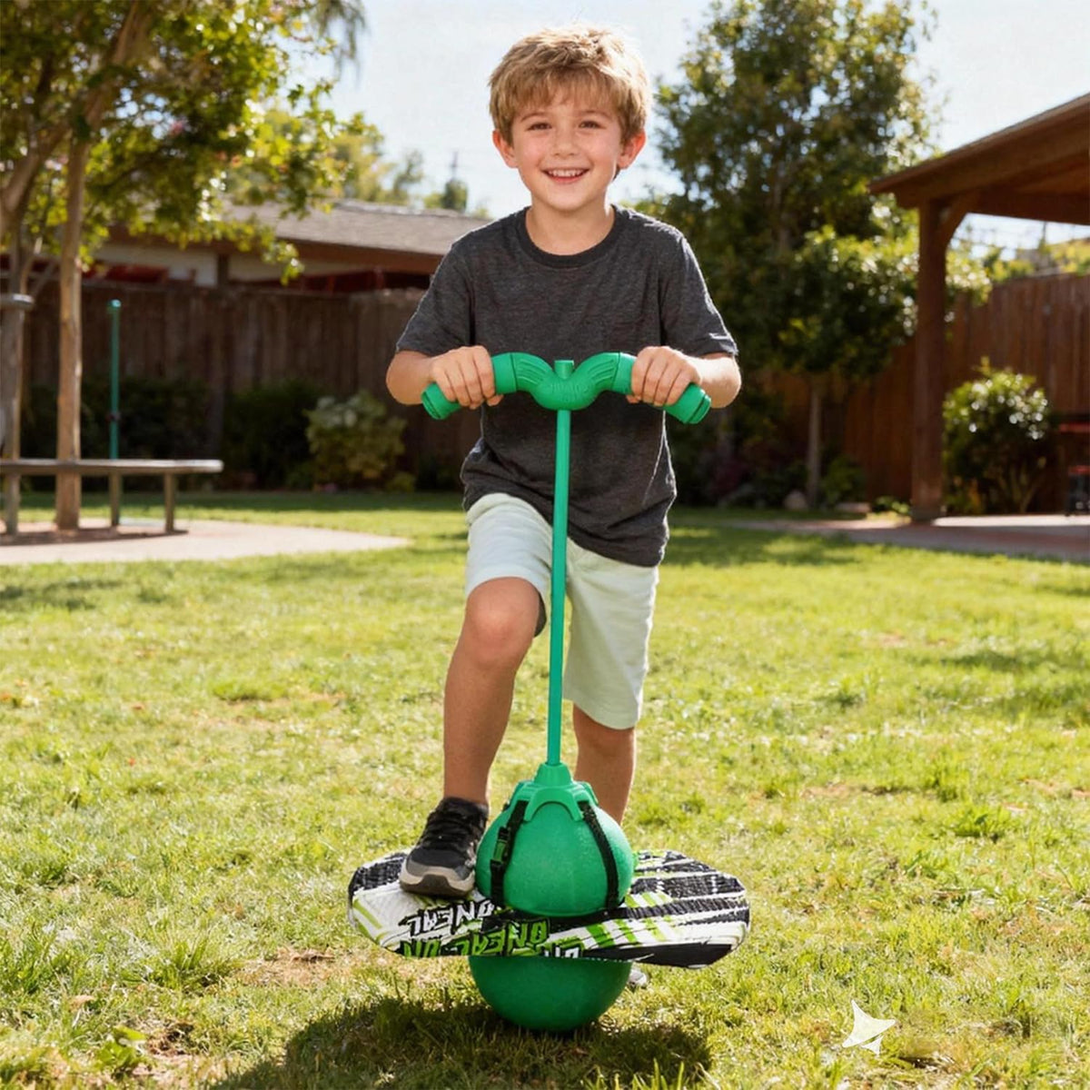 Willingfun pogo ball works indoors and outdoors with quiet bounce.