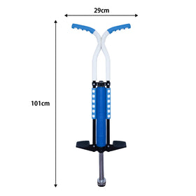 Willingfun pogo stick kid bouncing to improve balance and outdoor confidence.