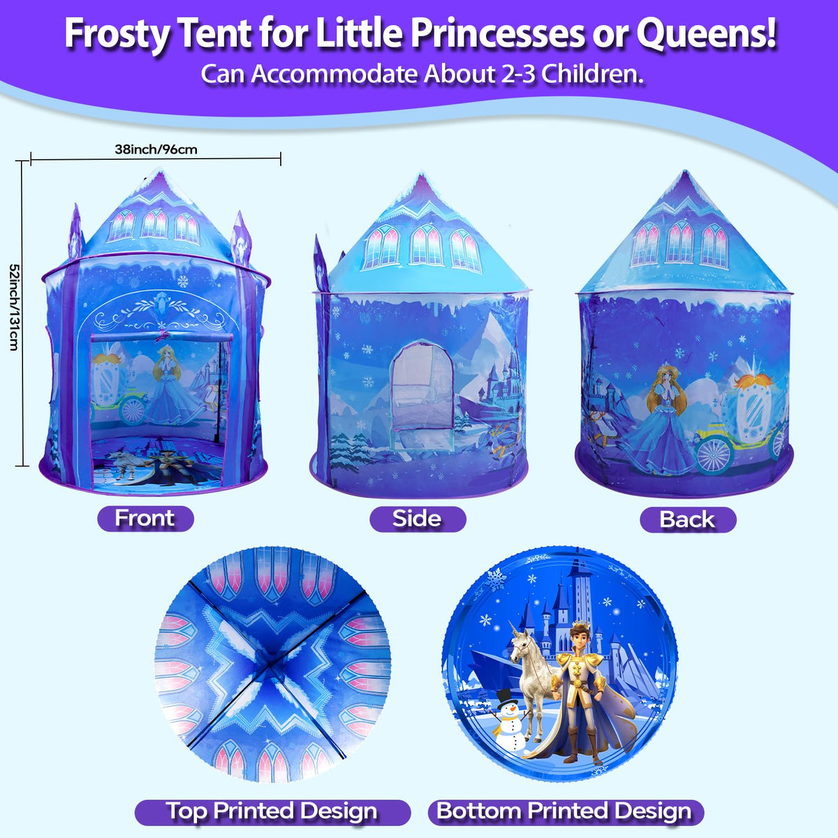 WillingHeart Pop-up Kids Tent easy setup for quick adventures