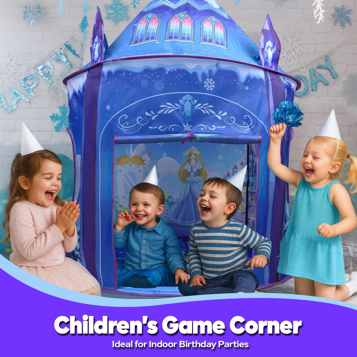 WillingHeart Princess Tent breathable fabric keeps kids comfortable indoors or outdoors