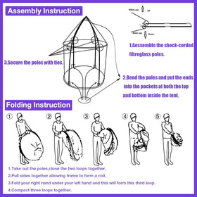 WillingHeart Princess Tent gift-ready packaging for birthdays or holidays