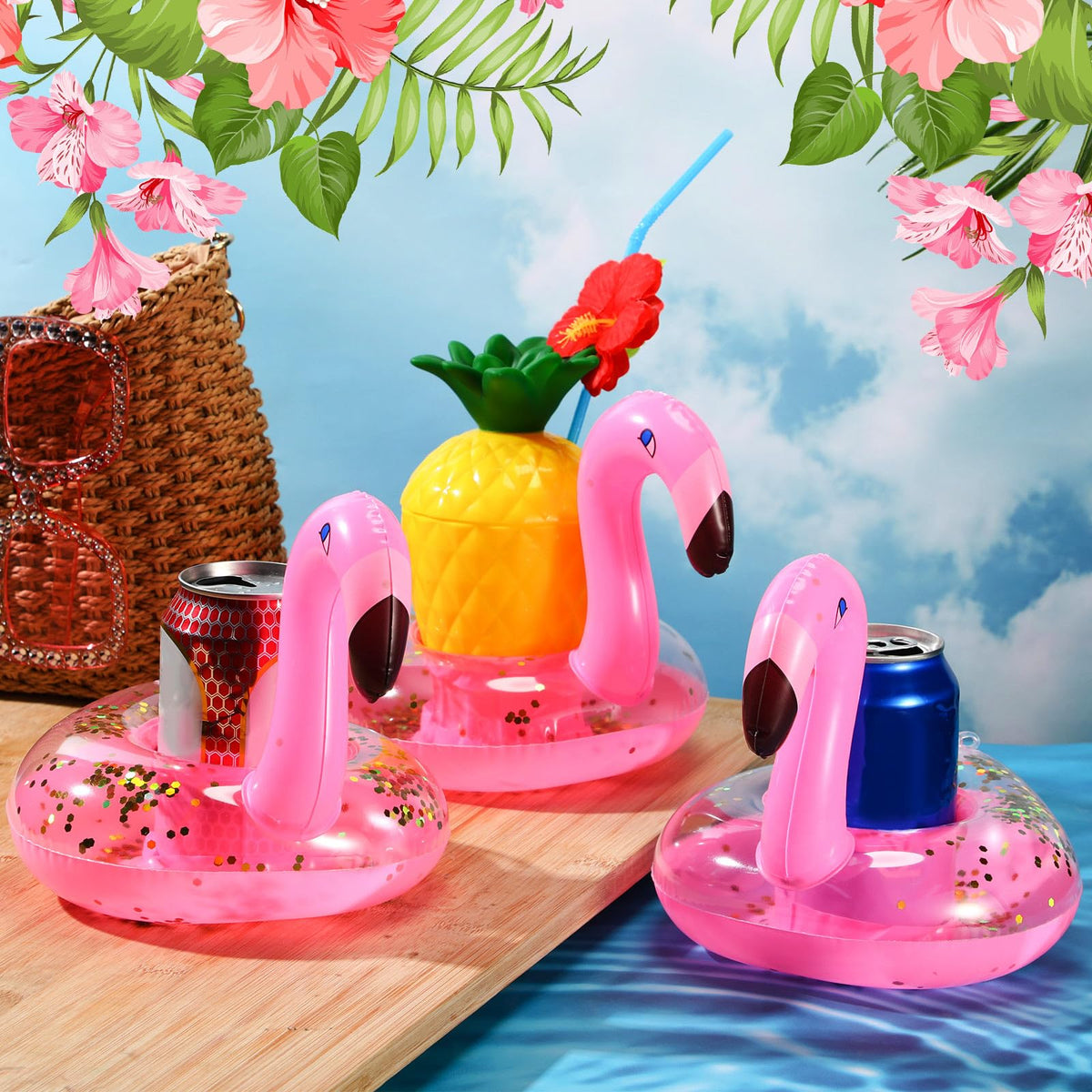 Willinglong poolside party accessory elevates wedding and bachelorette celebrations.