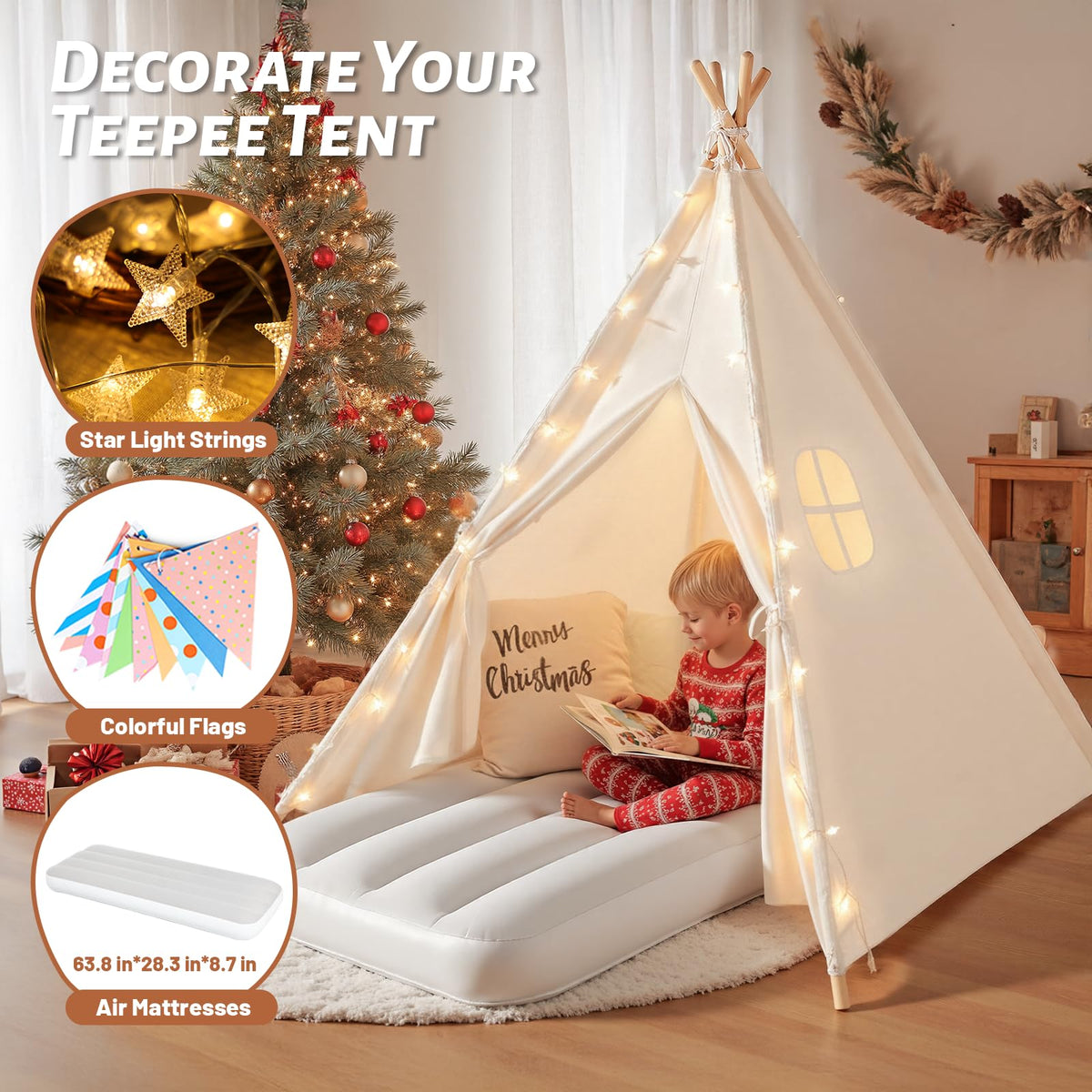 Wilwolfer colorful flag decor adds festive atmosphere to parties.