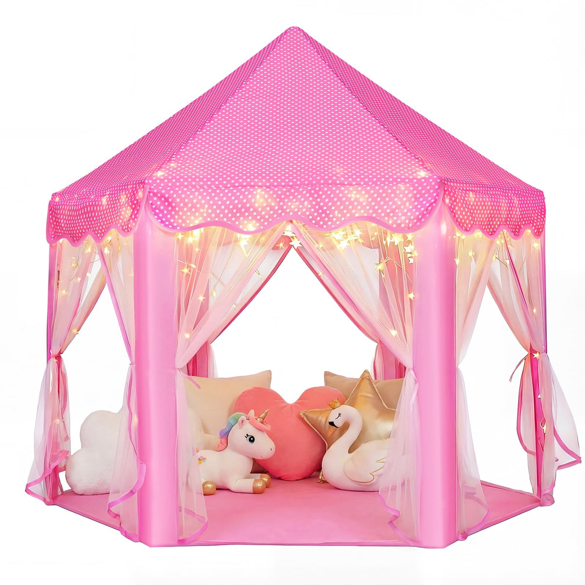 Wilwolfer indoor outdoor use tent fits playrooms and gardens alike
