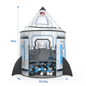 Wilwolfer Rocketship Tent spaceship exterior inviting outdoor adventures