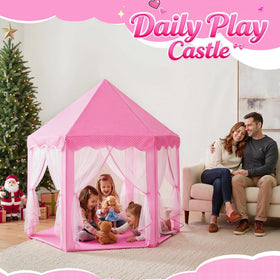 Wilwolfer star lights pink tent creates cozy ambience for storytelling