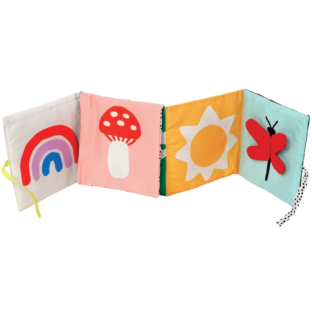 WIMMER Seek & Peek Book crinkle textures add tactile stimulation