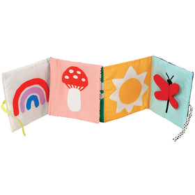 WIMMER Seek & Peek Book crinkle textures add tactile stimulation
