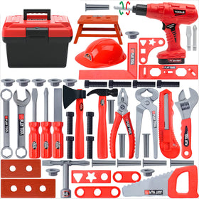 Winbar kids tool set box and drill for imaginative play.