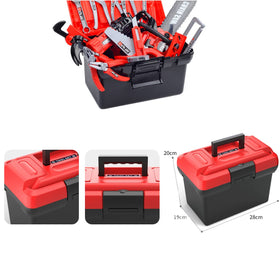 Winbar tool kit uses durable ABS plastic for safe play.
