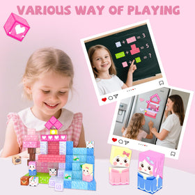 Winchoice safety-first ABS blocks promoting cooperative play and sharing during group activities.