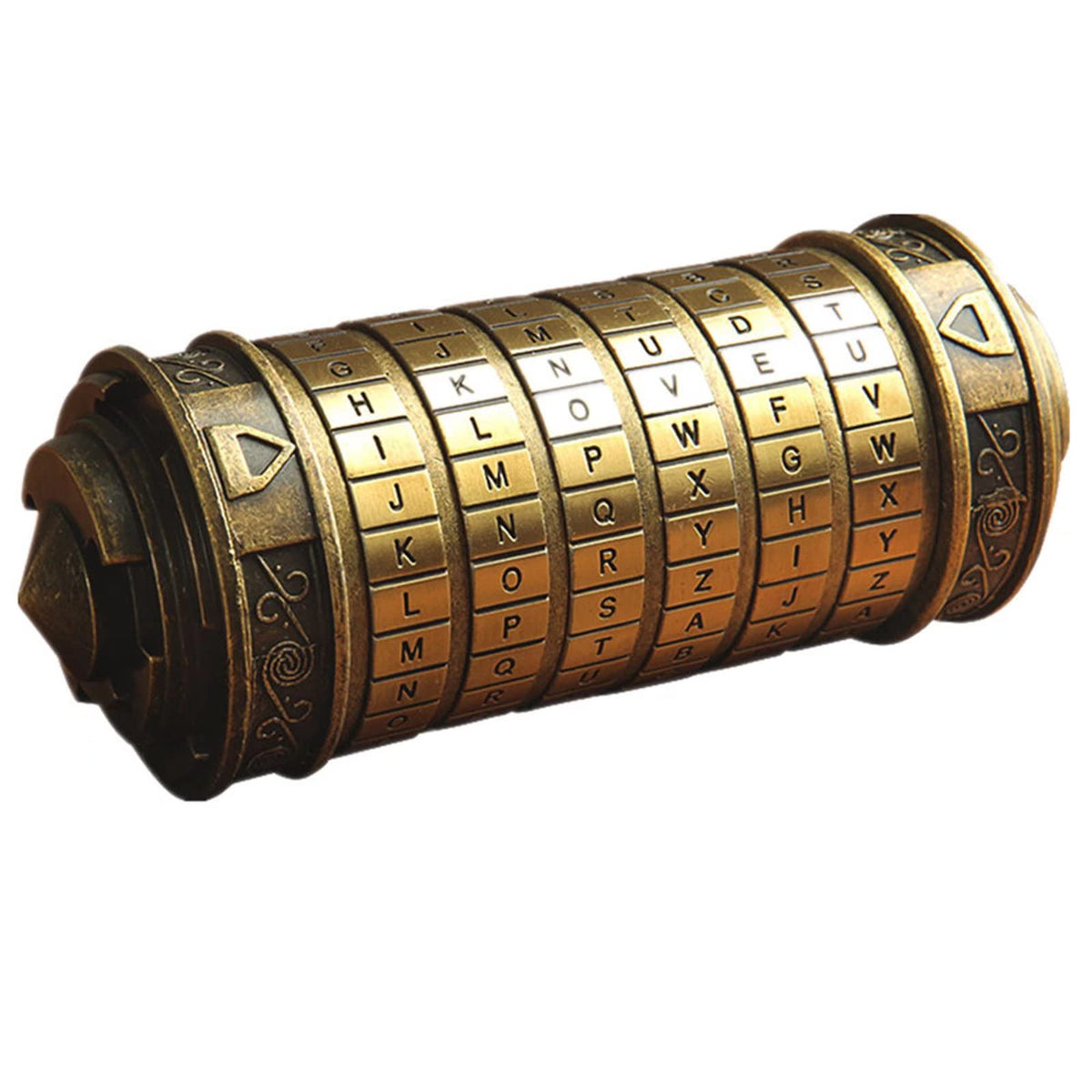 WindamazingStory Da Vinci Code cryptex box with hidden compartments for keepsakes.