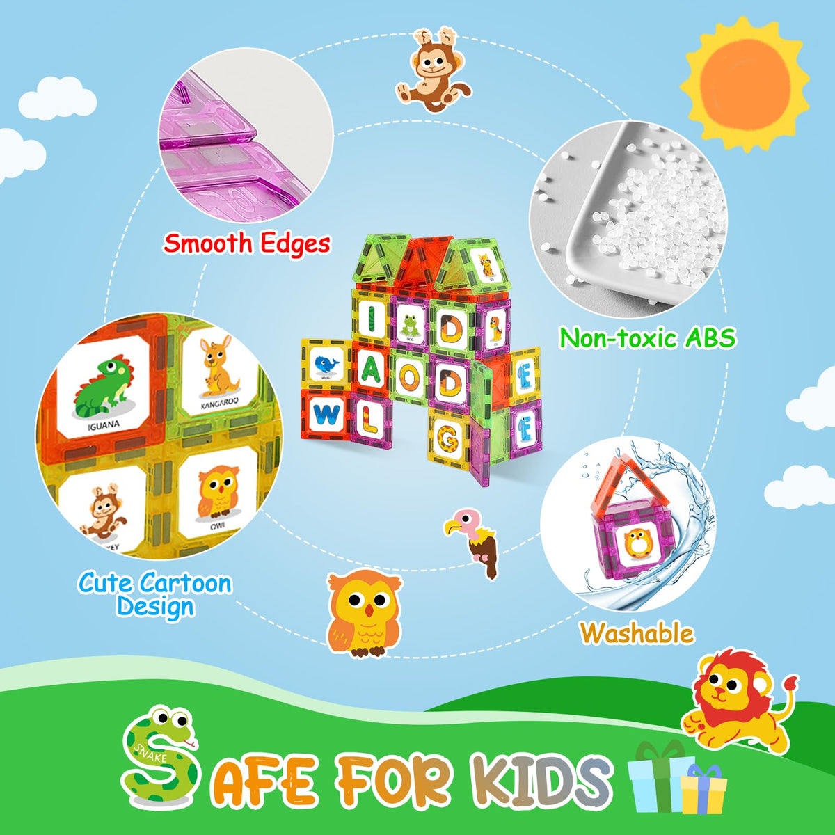 Windidi travel-friendly magnets support learning on-the-go.
