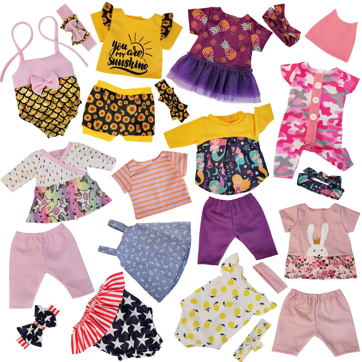 Windolls doll headbands accessories for finishing touches and creative styling