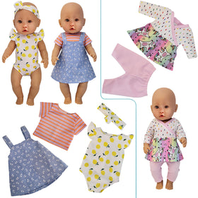 Windolls sunflower patriotic dress set perfect for gifting and play